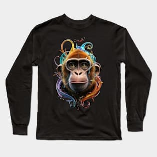 Monkey lover Long Sleeve T-Shirt